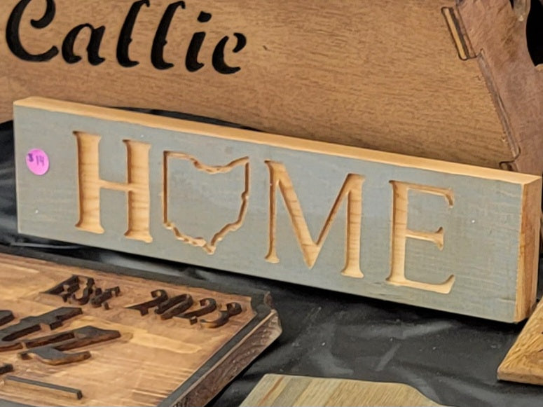 Home Ohio Sign