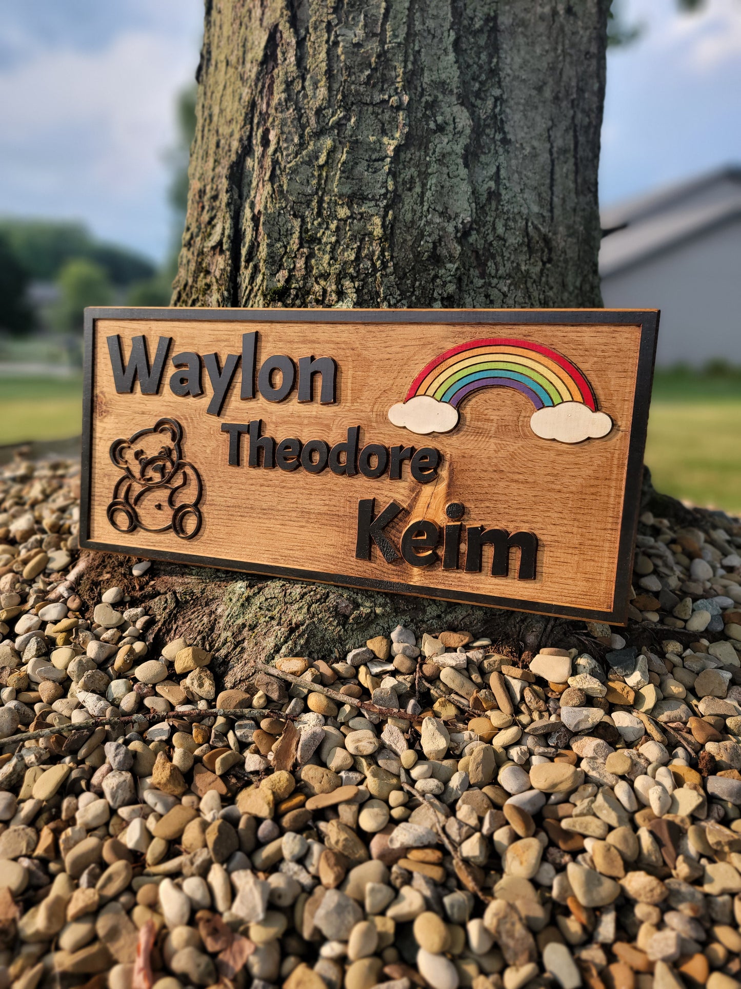 UPLOAD your own design 3D Sign