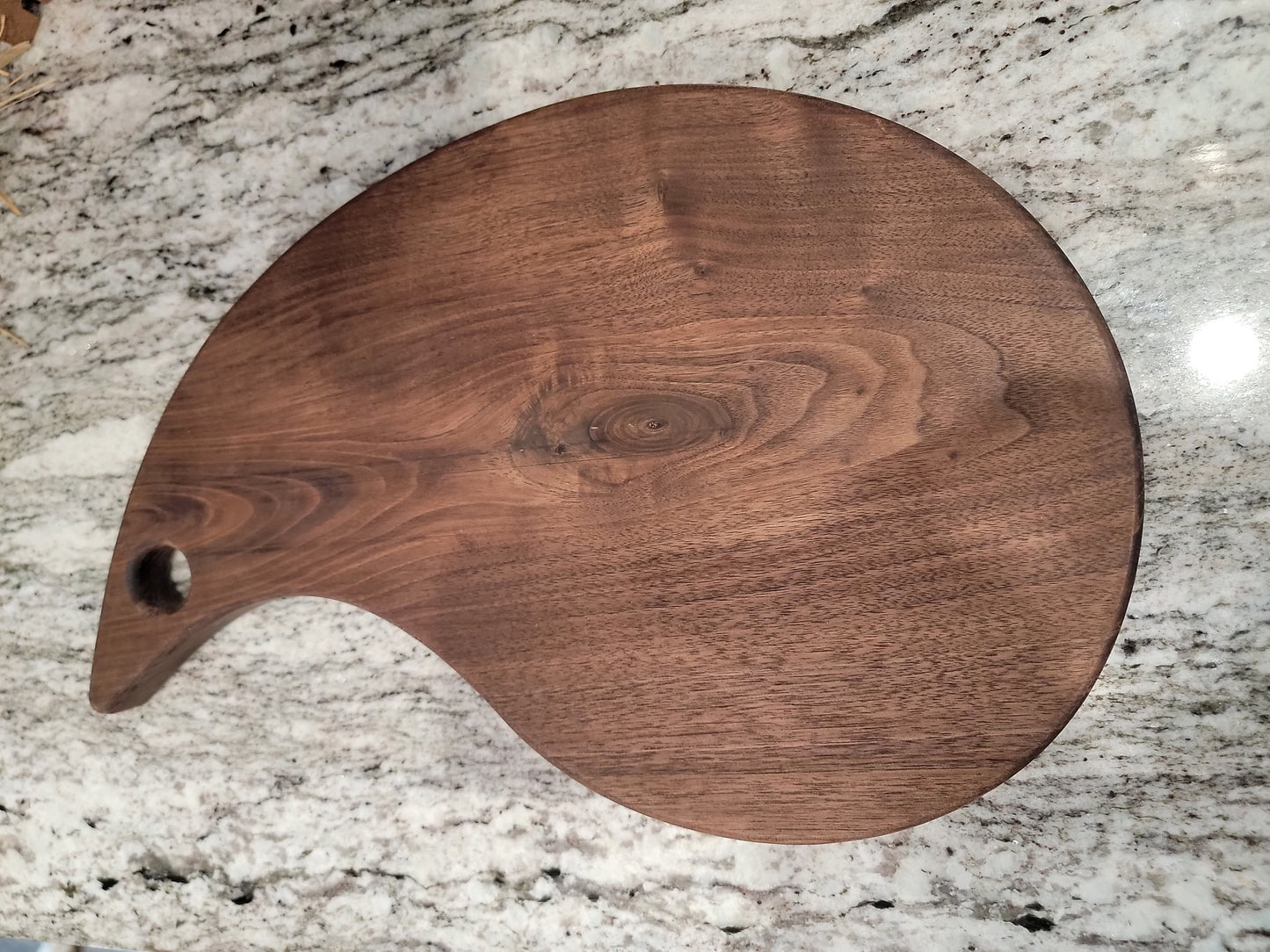 Black Walnut Charcuterie Board (Tear Drop)