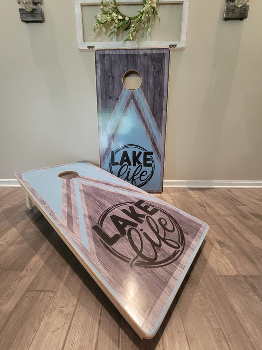 Lake Life Cornhole Boards