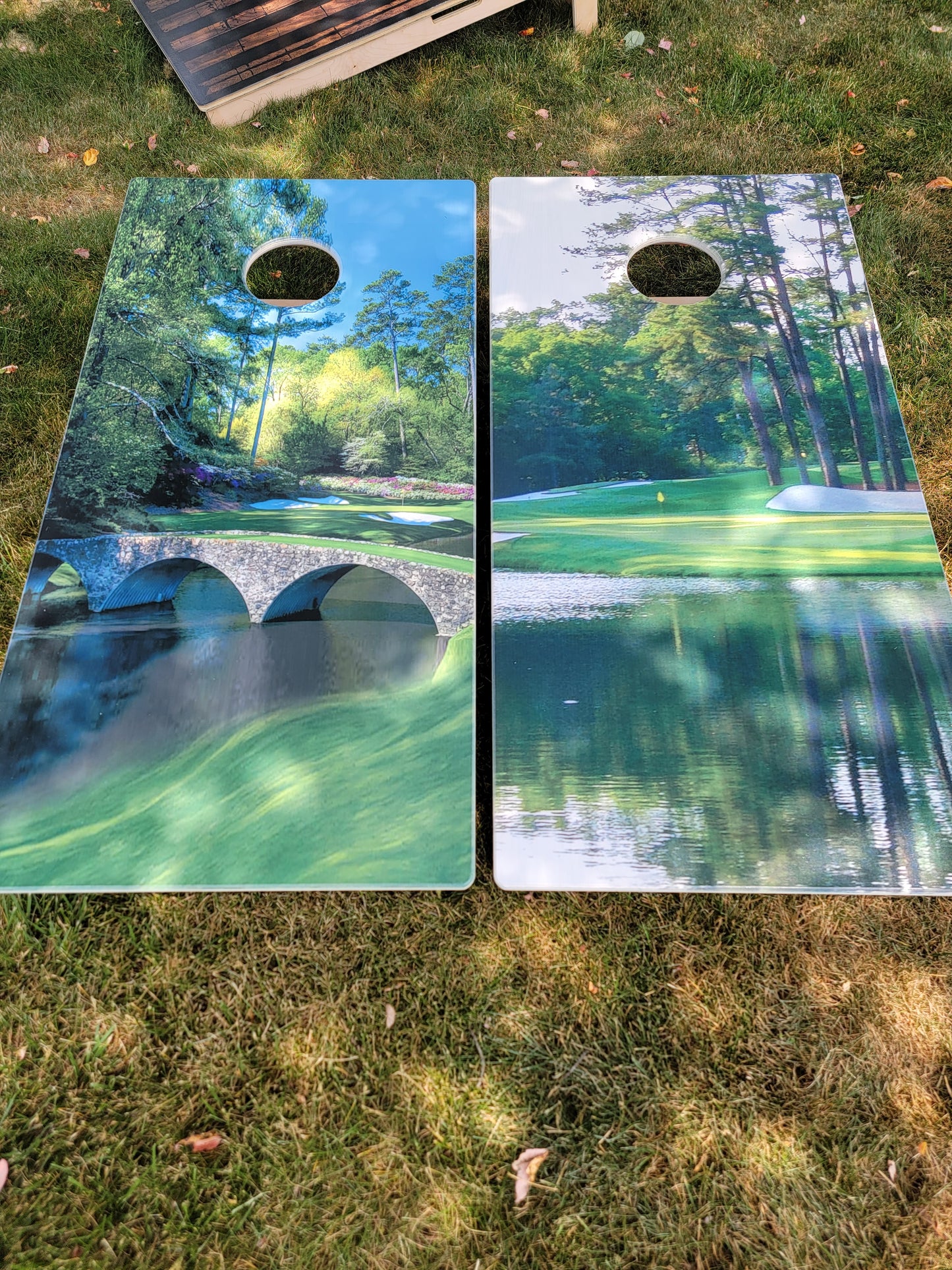 Upload your own Cornhole Board DESIGN