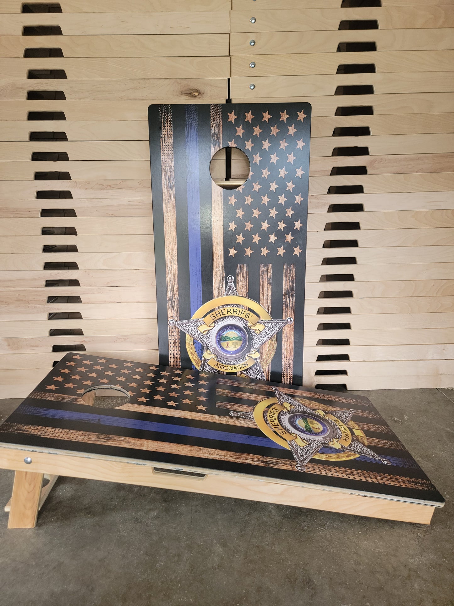 Upload your own Cornhole Board DESIGN