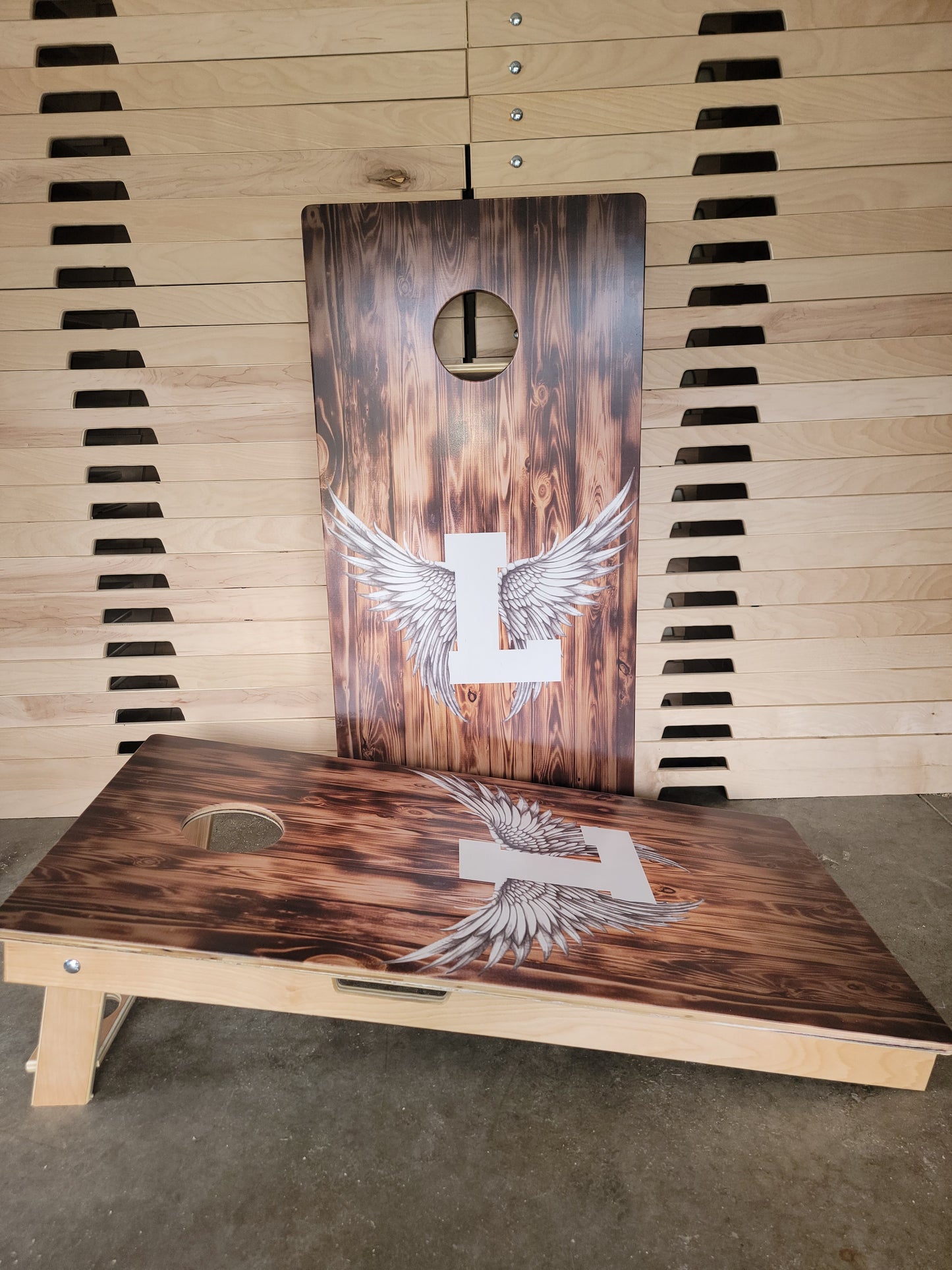 Upload your own Cornhole Board DESIGN