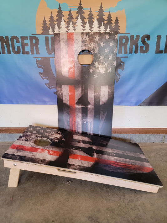 Punisher Cornhole Boards