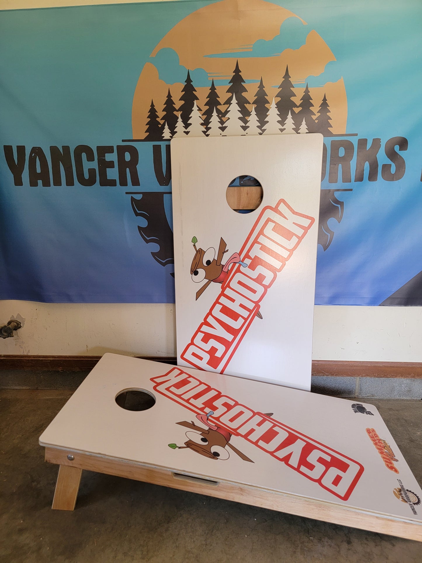 Upload your own Cornhole Board DESIGN