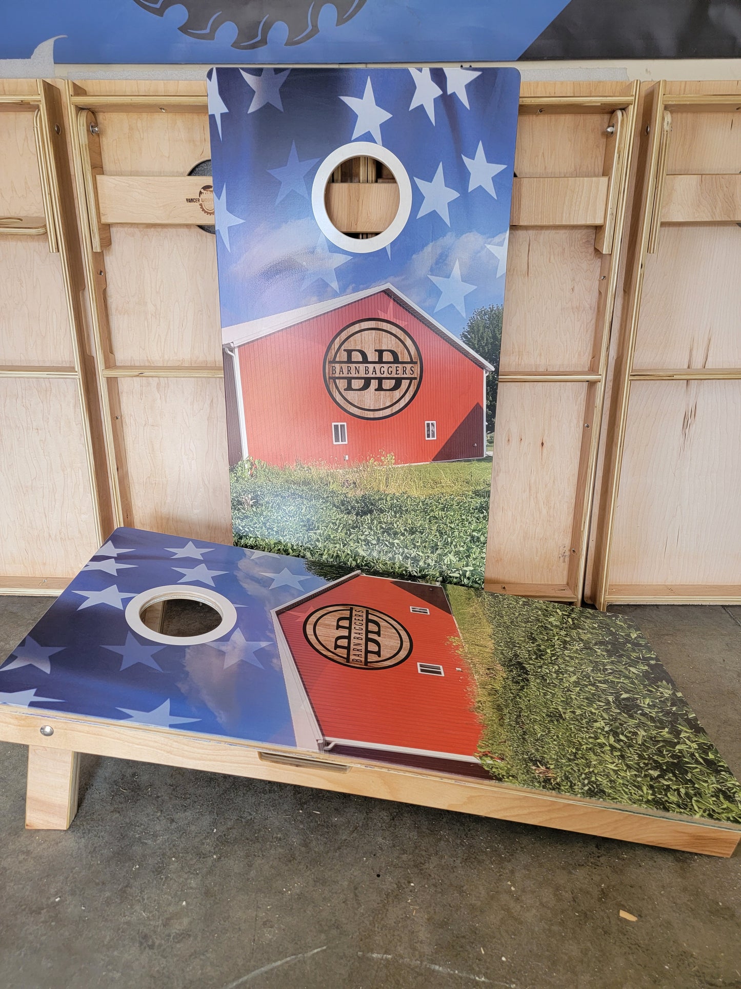 Upload your own Cornhole Board DESIGN