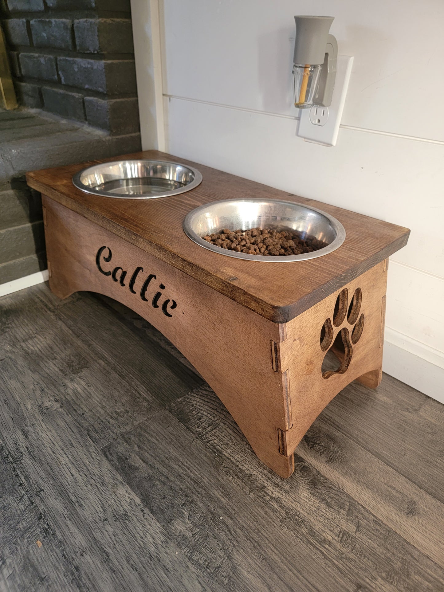 Elevated Dog Bowl Stand