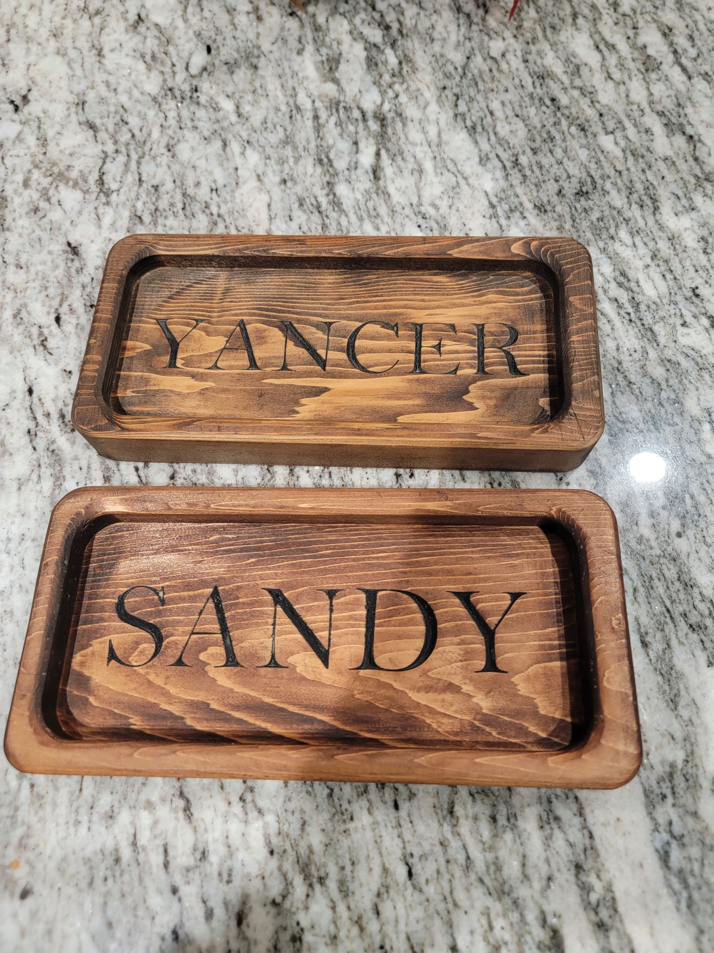 Custom Wood Tray