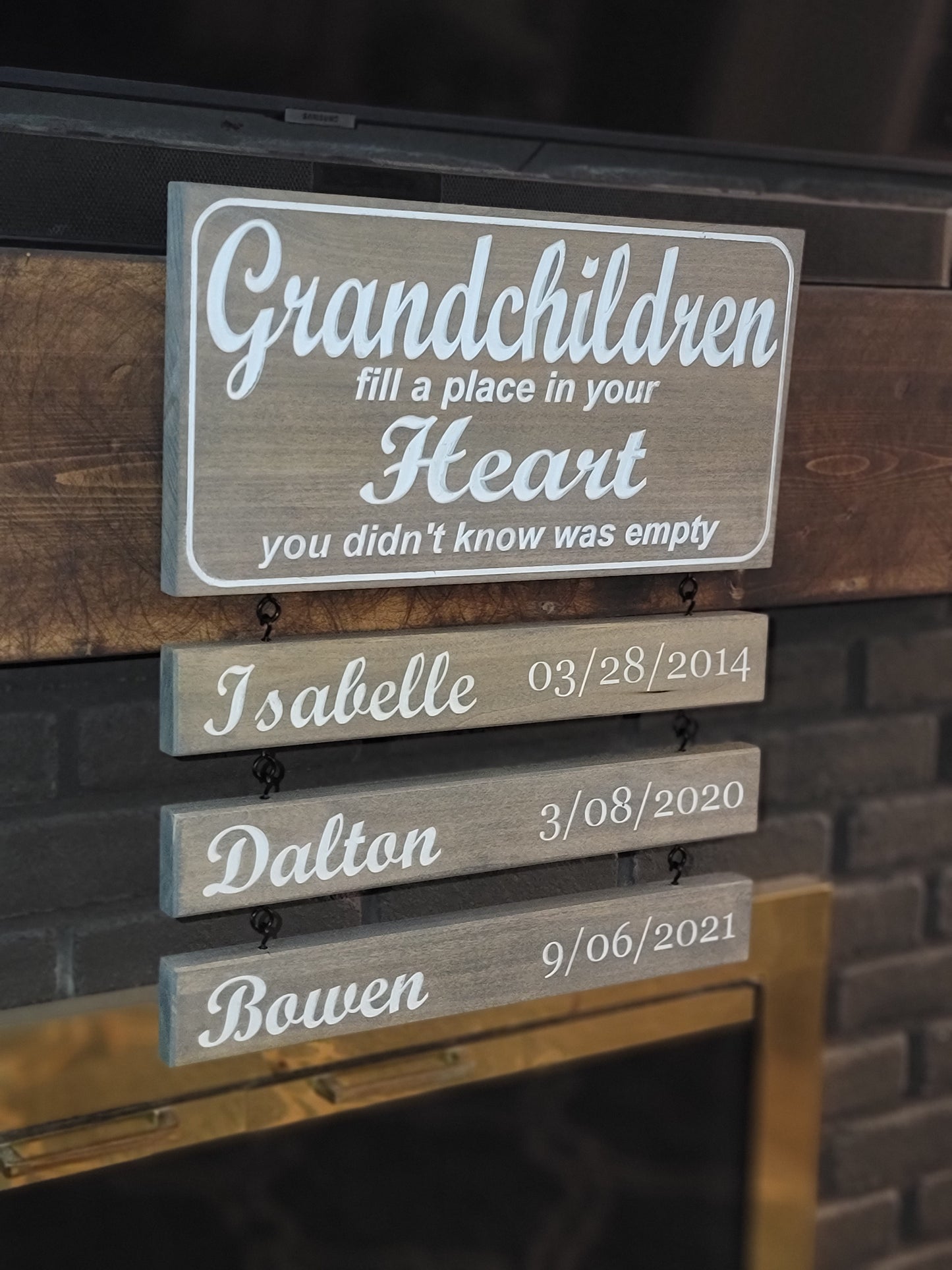 Custom Grandparent Sign