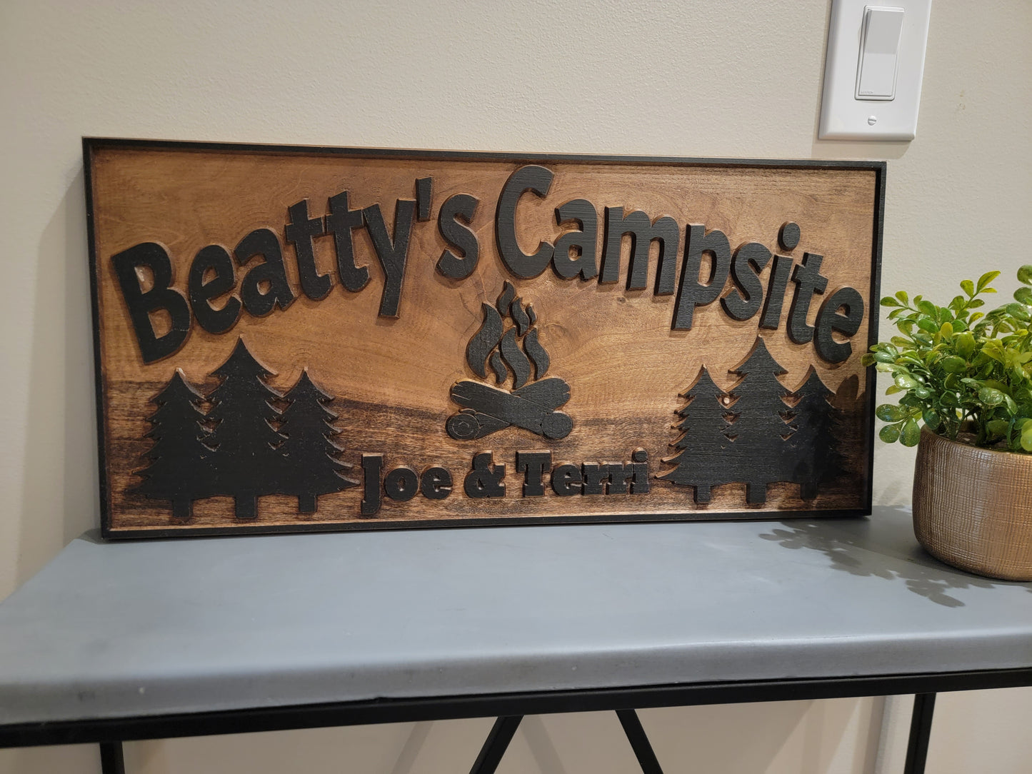 Personal Camp Sign