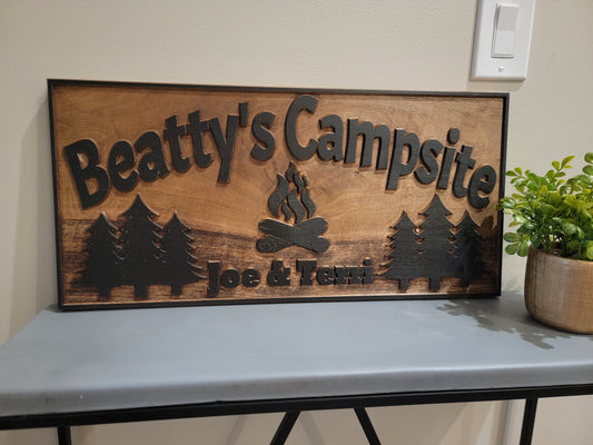 Personal Camp Sign