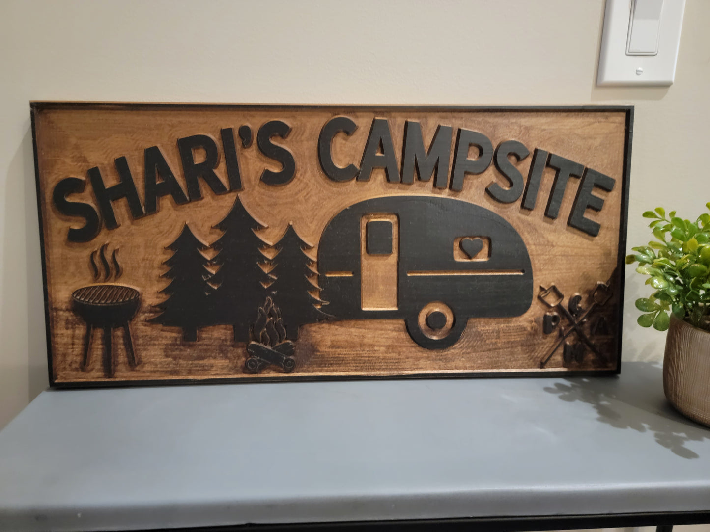 Personal Camp Sign