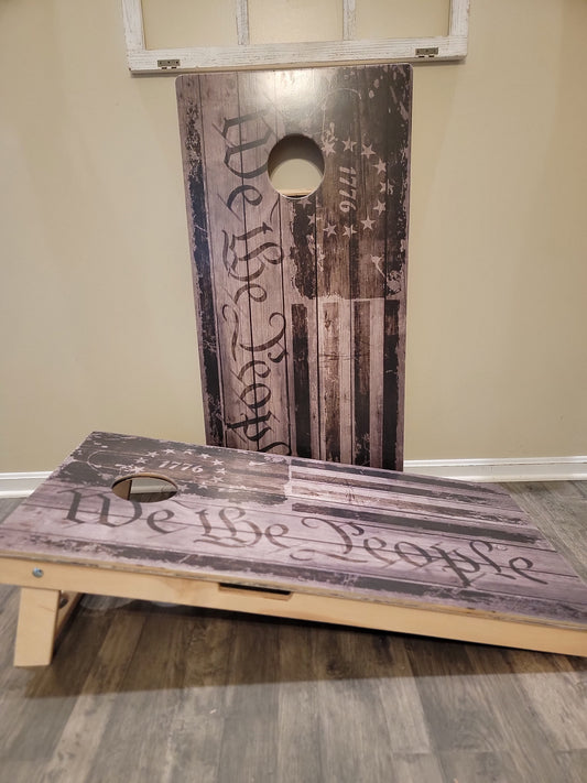 We The People Cornhole Boards