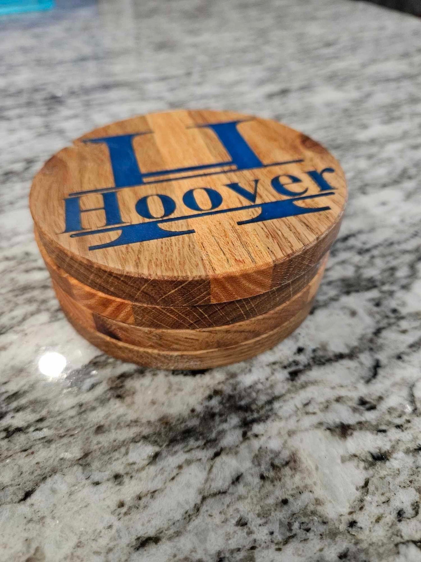 Custom Name Coasters 4pc