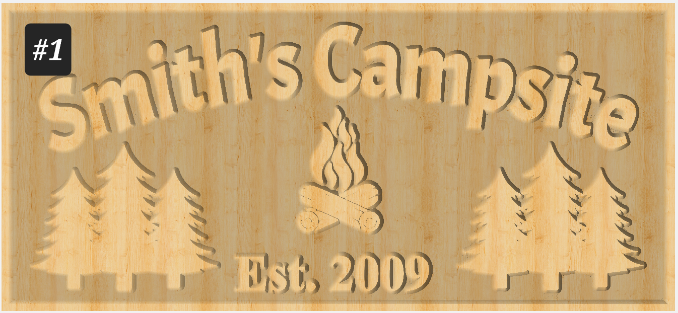 Personal Camp Sign