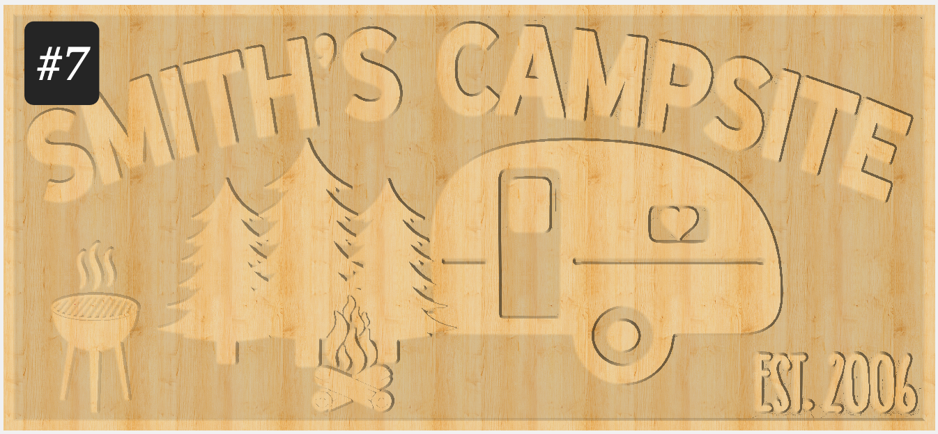 Personal Camp Sign